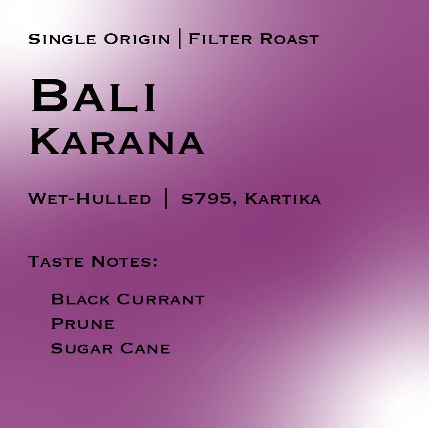 BALI | Karana Wet-Hulled