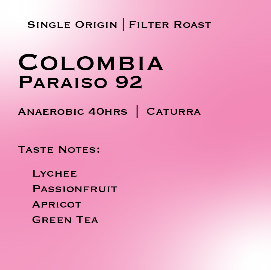 COLOMBIA | Grandja Paraiso 92