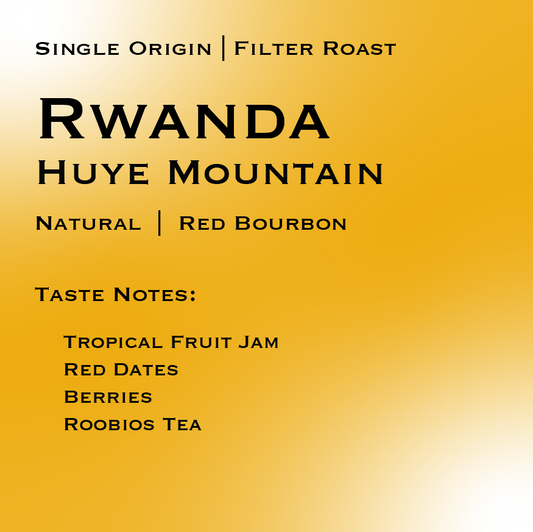 RWANDA | HUYE MOUNTAIN NATURAL MICROLOT